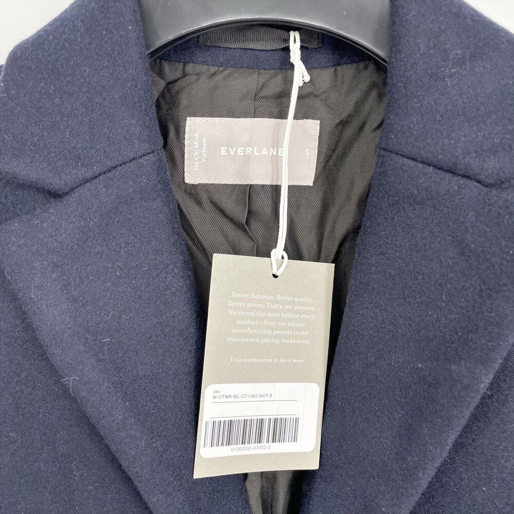 Everlane Navy Men's Coat - Picture 9 of 10